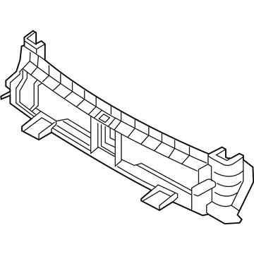 Hyundai 86385-4R000 Duct Assembly-Active Air, Upper