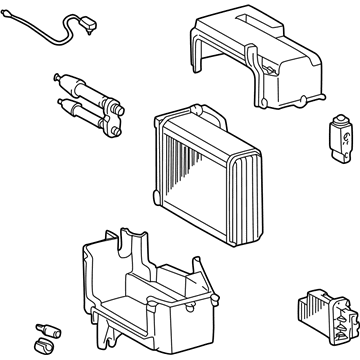Toyota 88510-0C050 Evaporator Assembly