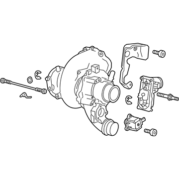 GM 12701386 Turbocharger