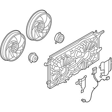 GM 15816789 Fan Shroud