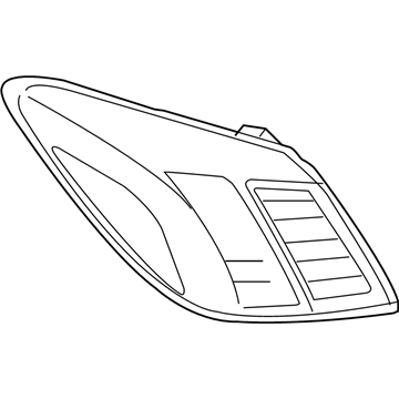 Nissan 26554-1SX0A Body Assembly - Combination Lamp, RH