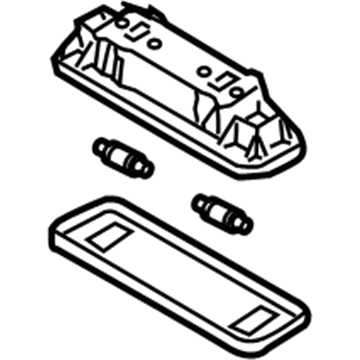 Infiniti 26460-AR002 Lamp Assy-Personal