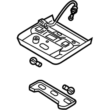 Infiniti 26430-CR010 Lamp Assembly-Map