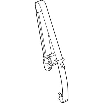 GM 84779939 Center Belt Assembly