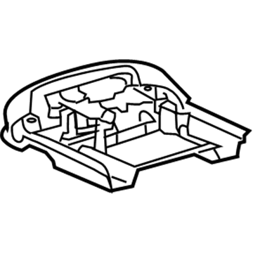 Lexus 58908-0E011 Lock Sub-Assembly, Console