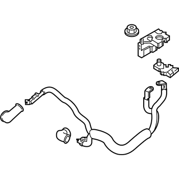 Nissan 24110-6MA1A CABLE ASSY-BATTERY TO STARTOR MOTOR