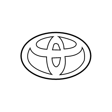 Toyota 75403-12070 Emblem