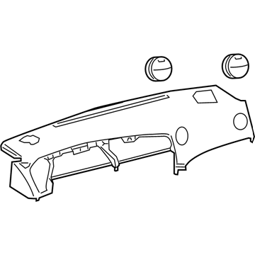 Toyota 55302-02240-B0 Instrument Panel