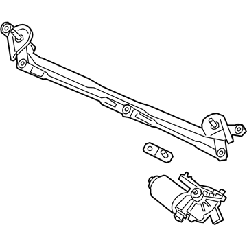 Kia 98100B2000 Windshield Wiper Motor & Link Assembly