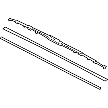 Hyundai 98360-2M050 Passeger Wiper Blade Assembly