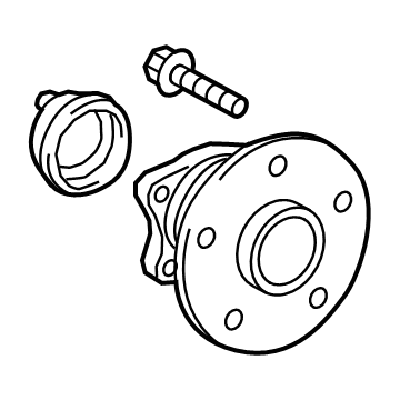 Lexus 42410-0R030 Hub & Bearing Assy