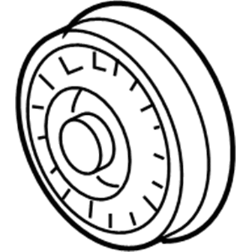 GM 12581701 Serpentine Idler Pulley