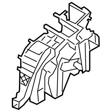 Kia 97135P2010 Case-Heater, RH