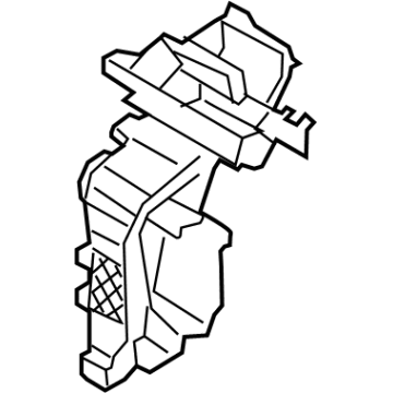 Hyundai 97134-P4200 Case-Heater, LH