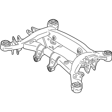 BMW 33-30-6-874-406 Rear Axle Carrier