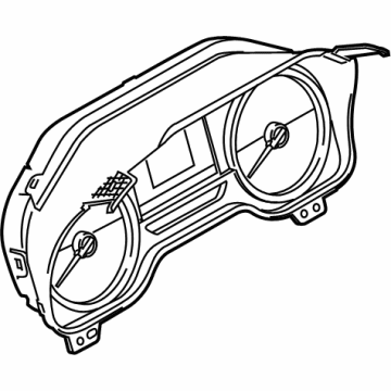 Ford ML3Z-10849-R INSTRUMENT CLUSTER