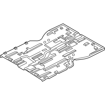 Kia 651004D250 Panel Complete-Front Floor