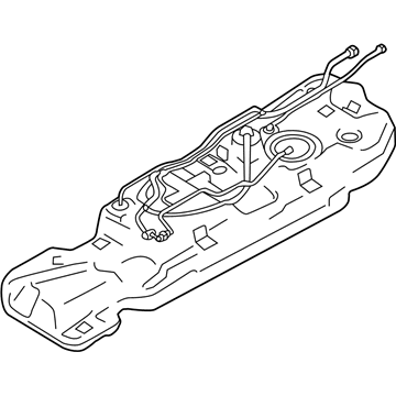 Nissan 17202-3JW0A Fuel Tank Assembly