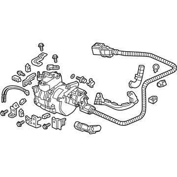 Honda 38810-RW0-A11 Compressor