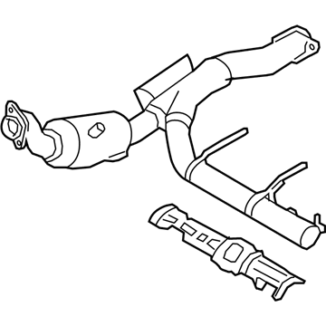 Ford GL3Z-5E212-B Catalytic Converter