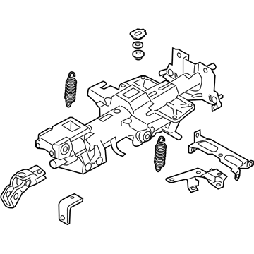 Nissan 48810-JF11A Column Assy-Steering, Upper