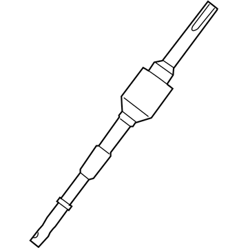 Nissan 48822-JF10A Shaft Assy-Steering Column, Lower