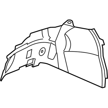 GM 20757864 Panel-Front Wheelhouse Lower Center