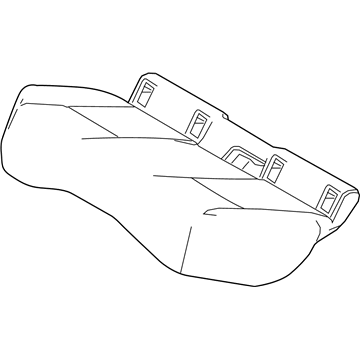 Lexus 71075-76360-03 Rear Seat Cover Sub-Assembly