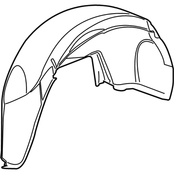GM 22816699 Wheelhouse Liner