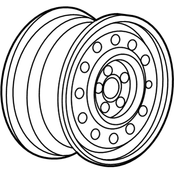 GM 90575885 Wheel, Steel