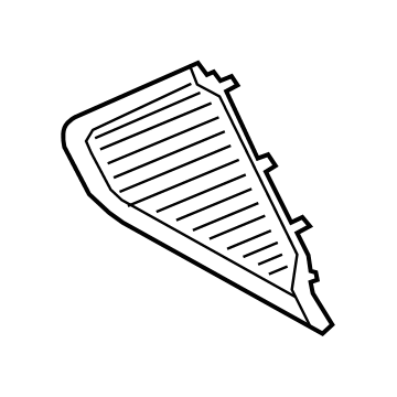 BMW 51-41-2-634-801 COVER LOUDSPEAKER LEFT:514083