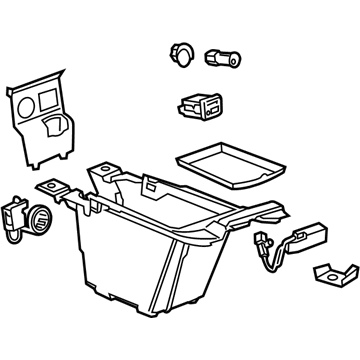 GM 84177168 Compartment Box