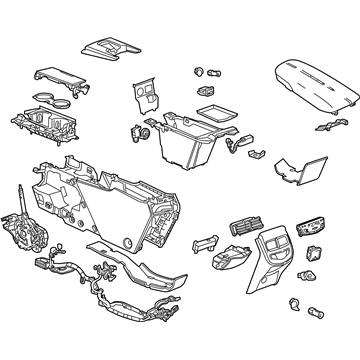 GM 23322926 Center Console