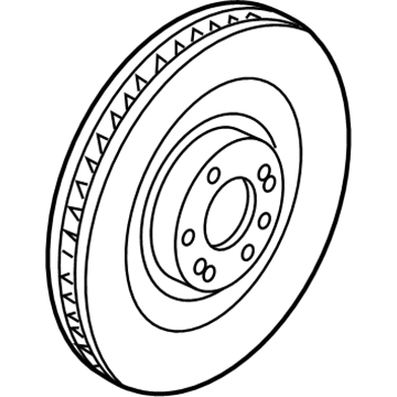 Kia 517124Z000 Disc-Front Wheel Brake