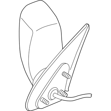 Mopar 55155837AH Mirror-Outside Rearview