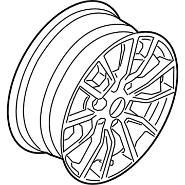 Ford KB3Z-1007-A Wheel, Alloy