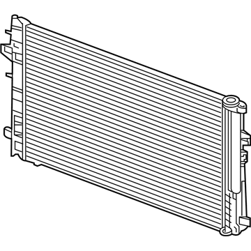 Infiniti 92100-5DA0A Condenser & Liquid Tank Assy