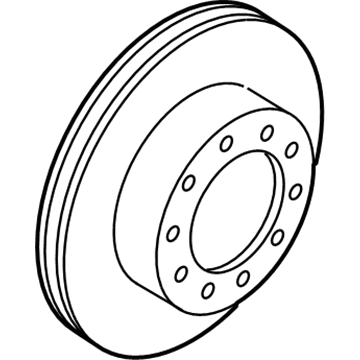 Ford 7U2Z-1V125-B Rotor