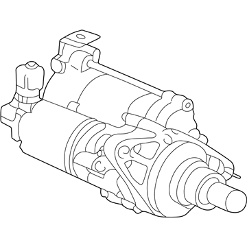 Honda 06312-P2E-506RM Starter, Reman