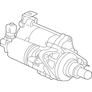 Honda 06312-P2M-506RM Starter, Reman