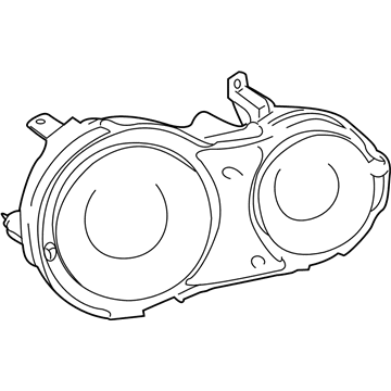 Nissan 26559-JF30B Body Assembly - Combination Lamp, LH