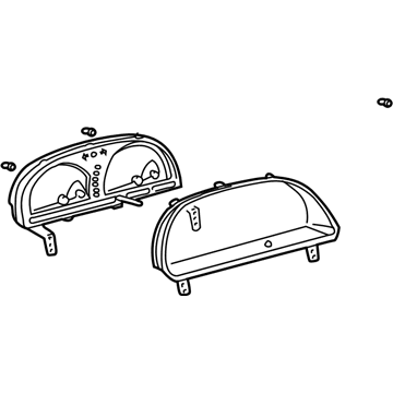 Toyota 83800-0W250 Cluster Assembly