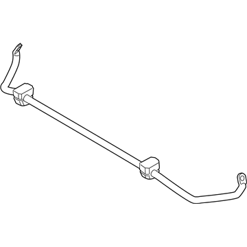 BMW 31-35-6-791-925 Stabilizer Front With Rubber Mounting