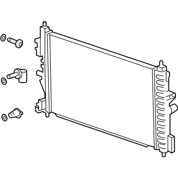 GM 39116554 Radiator