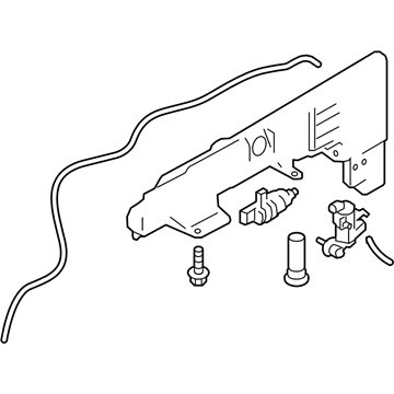 Infiniti 28910-1LL1C Windshield Washer Tank Assembly