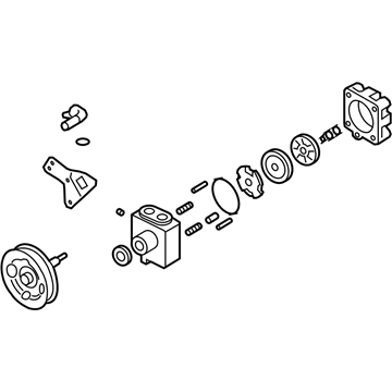 Nissan 49110-JF00A Pump Assy-Power Steering