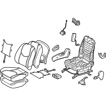 Toyota 71100-42M30-B2 Seat Assembly