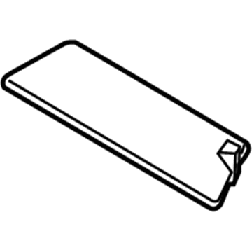 BMW 51-47-7-376-499 Cover, Storage Compartment., Luggage Compartment., Left