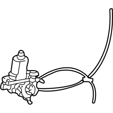 Lexus 85710-24040 Motor Assy, Power Window Regulator, RH