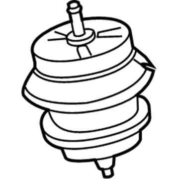 Infiniti 11220-4GD0A Insulator-Engine Mounting, Front